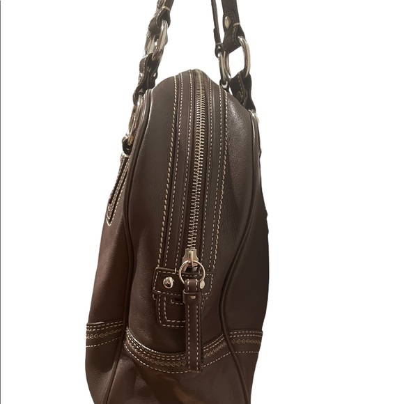 COACH Brown Soho Tote - Picture 3 of 11